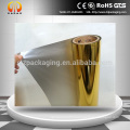 Gold metalized PET +EVA Thermal Lamination Film